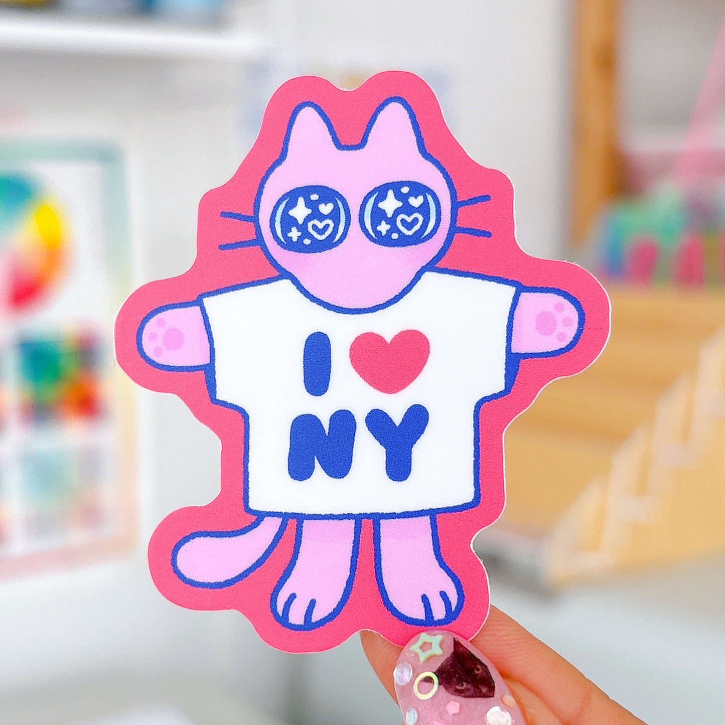 I Love NY Kuni Sticker