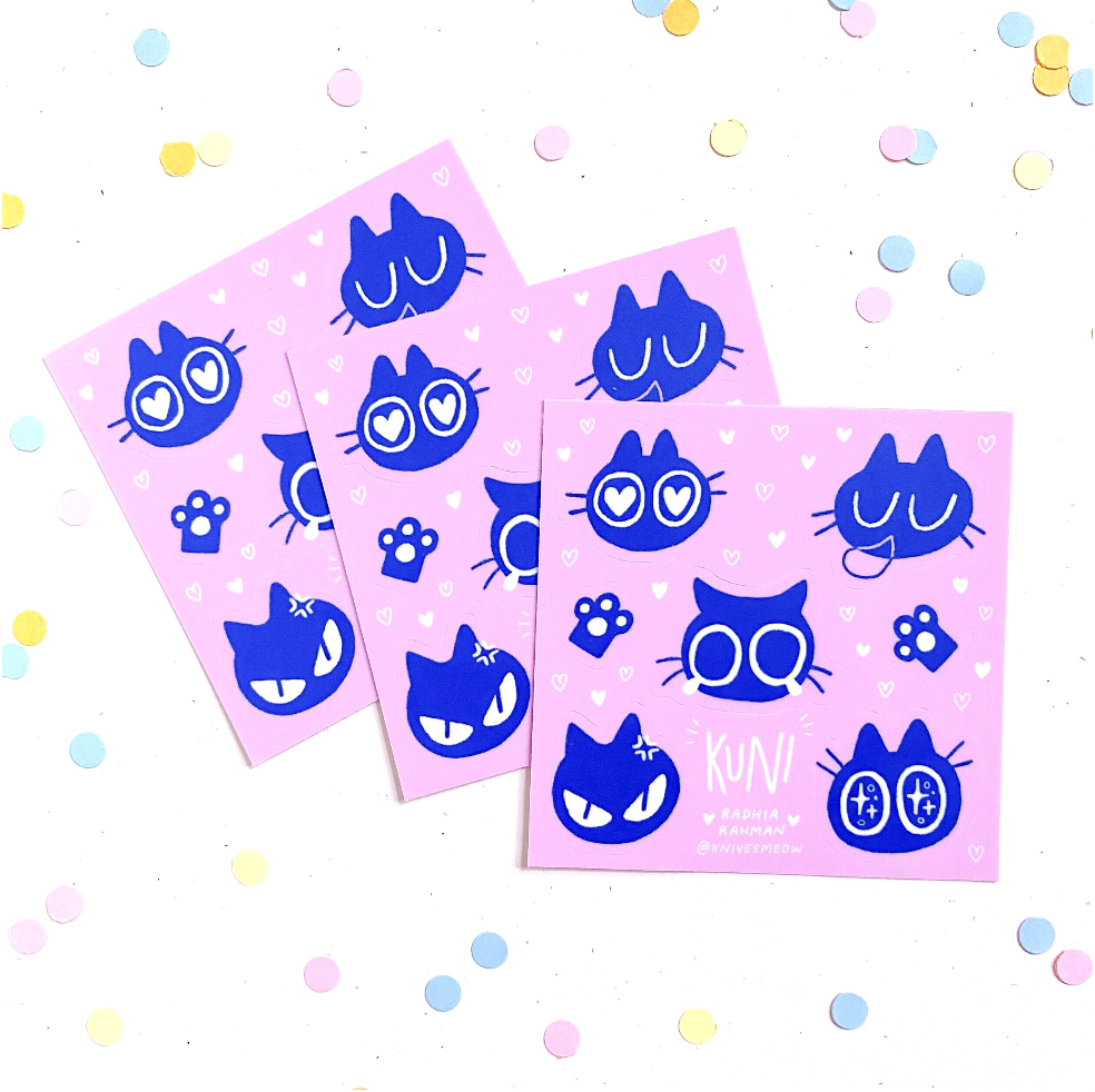 Mini Kuni Sticker Sheet