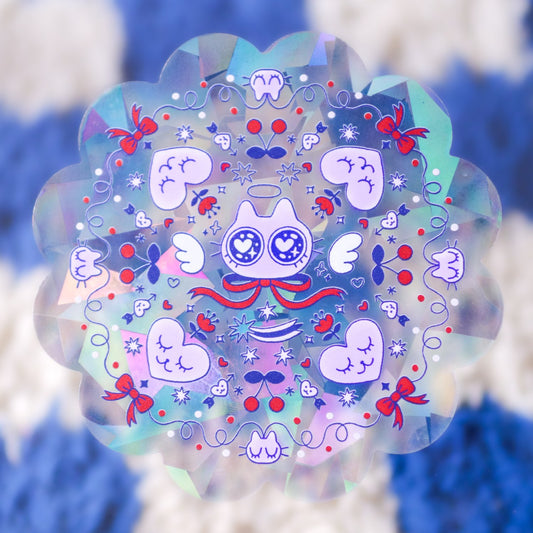 Angel & Devil Suncatcher Stickers