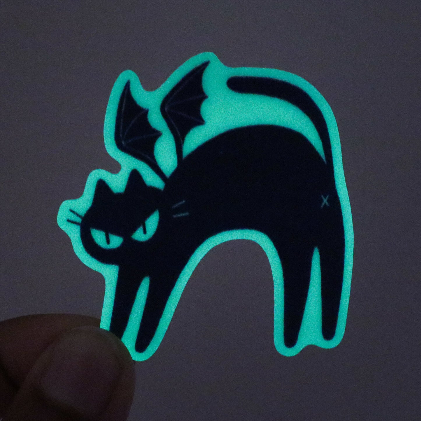 Bat Kuni Sticker (Glow in the Dark)