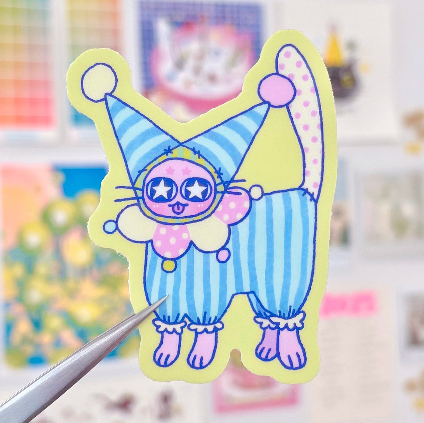 Jester Kuni Sticker