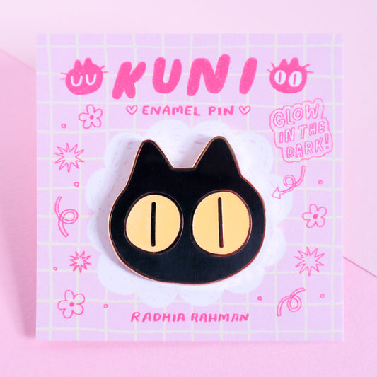 Kuni Enamel Pin