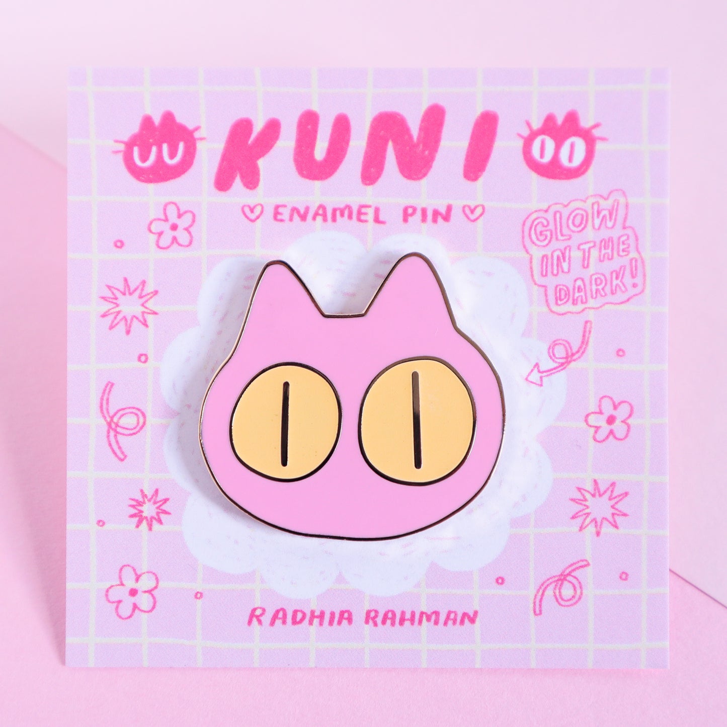 Kuni Enamel Pin
