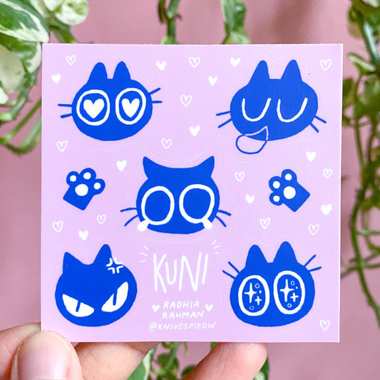 Mini Kuni Sticker Sheet
