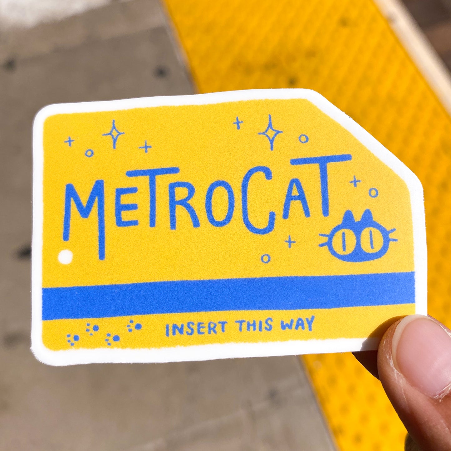Metrocat Sticker