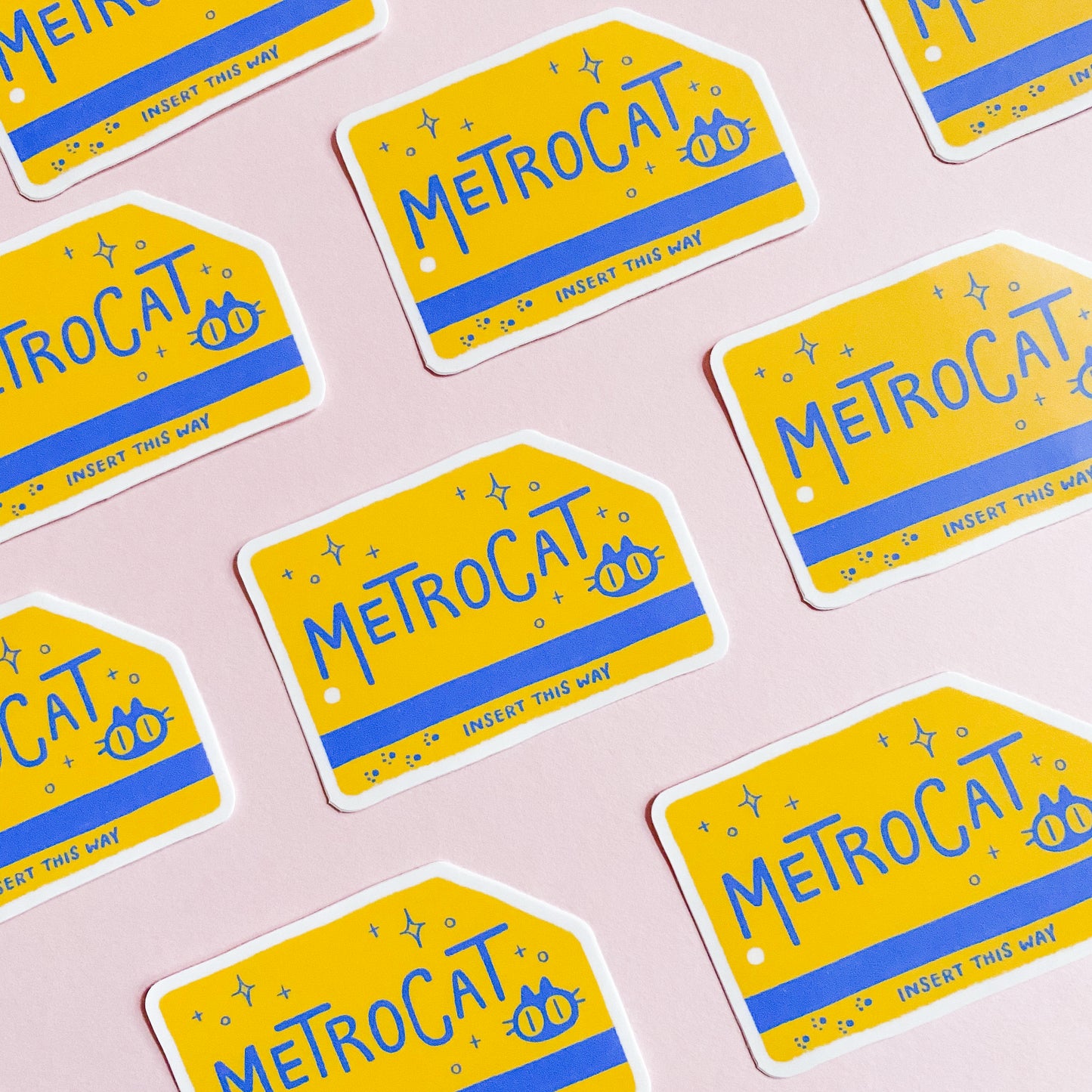 Metrocat Sticker