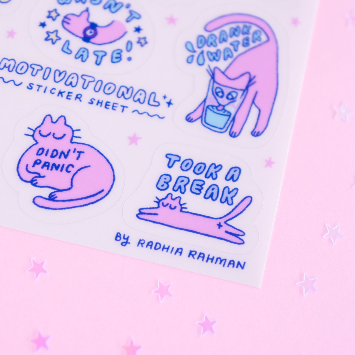 Motivational Sticker Sheet