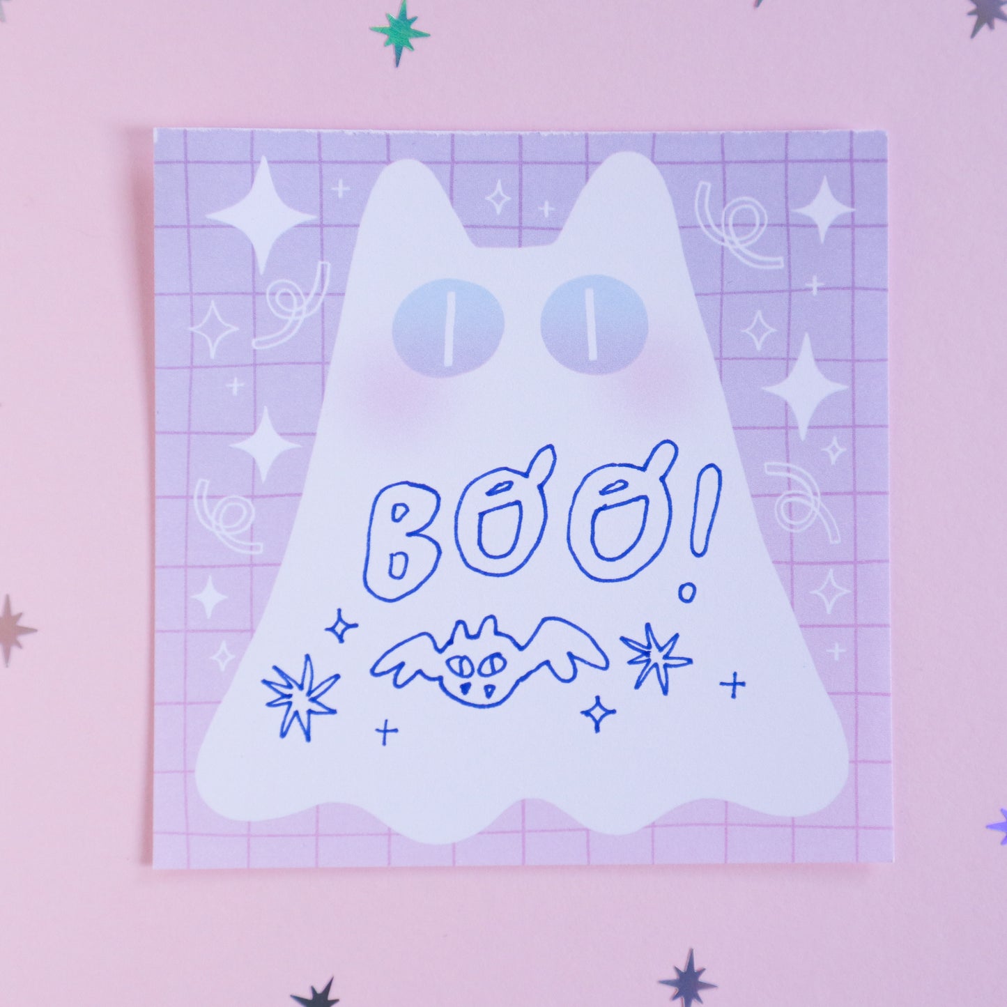Ghostie Cat Notepad