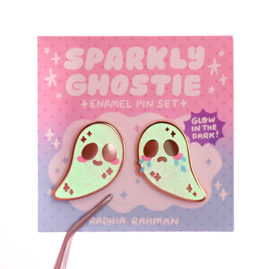 Ghostie Enamel Pin Set