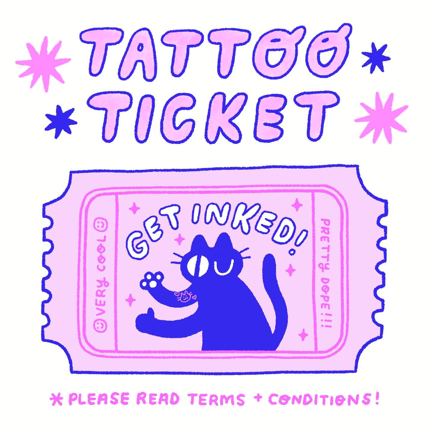 ✷ Tattoo Ticket ✷