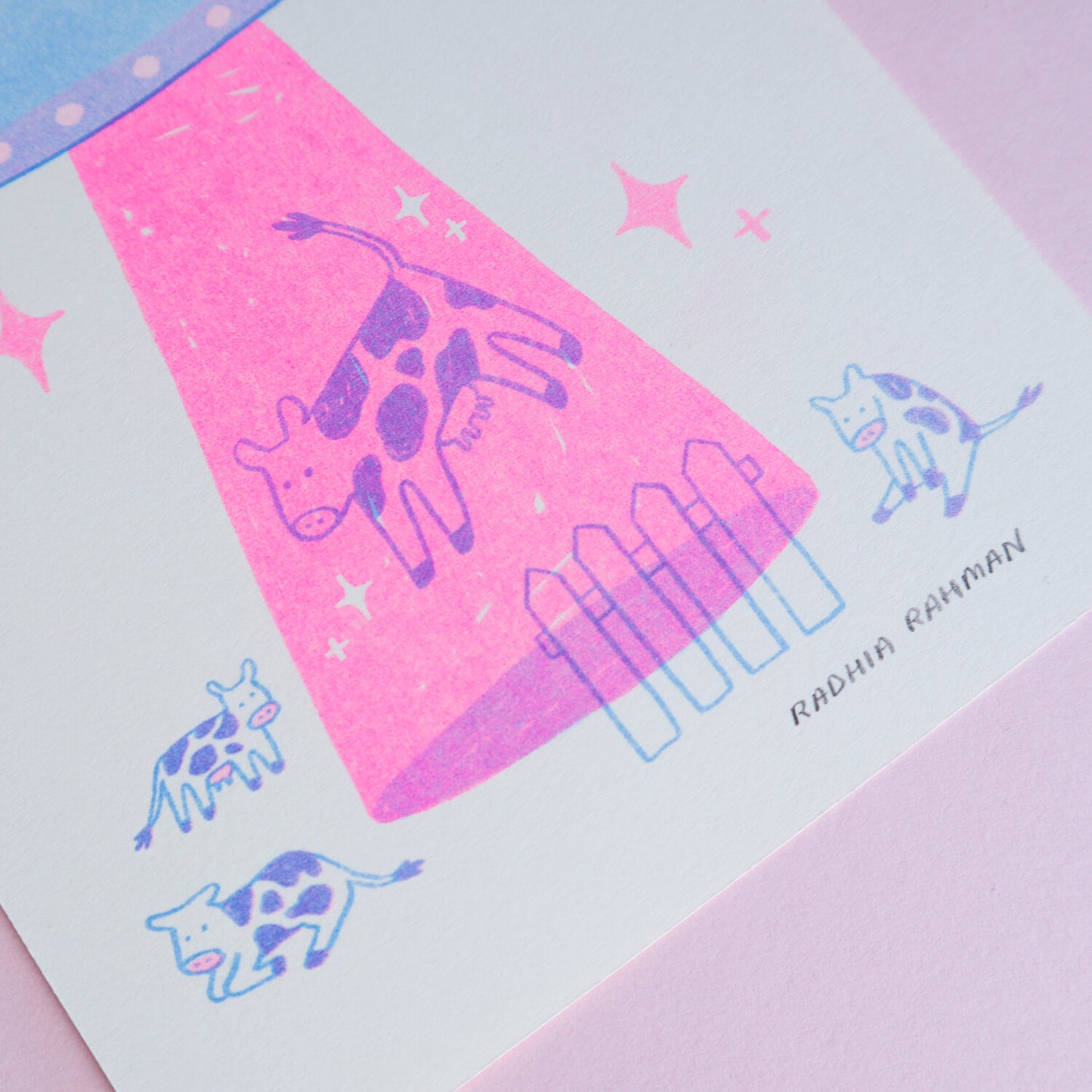 UFO Kuni Riso Print