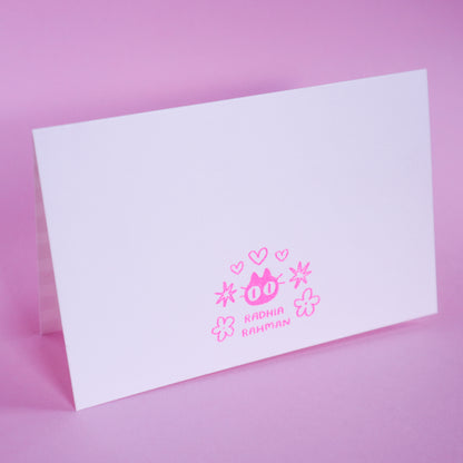 Be Mine Riso Valentine Card