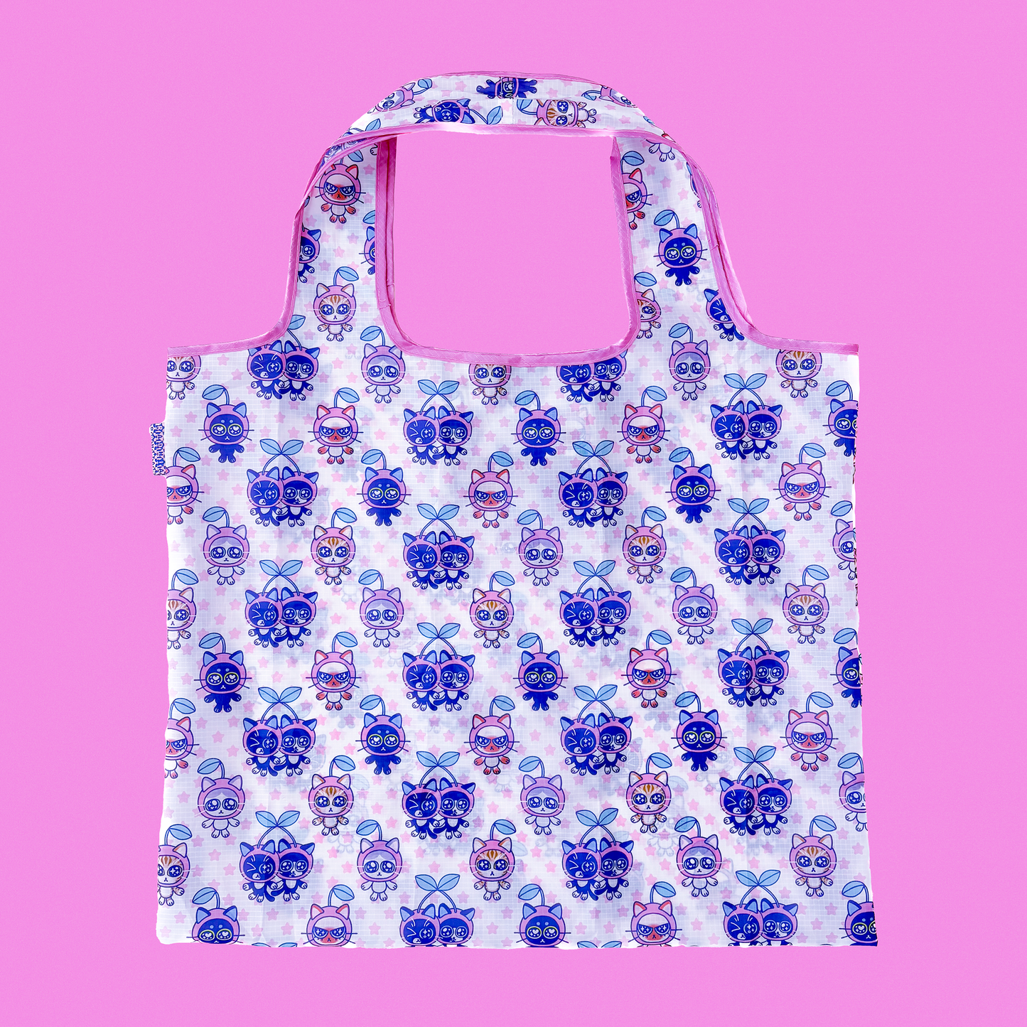 Cherry Cats Reusable Bag