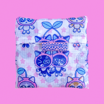 Cherry Cats Reusable Bag