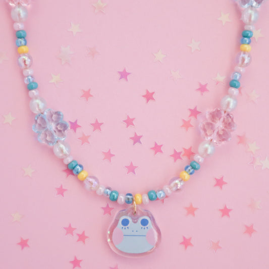 Eyelash Froggy Necklace