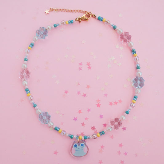 Eyelash Froggy Necklace
