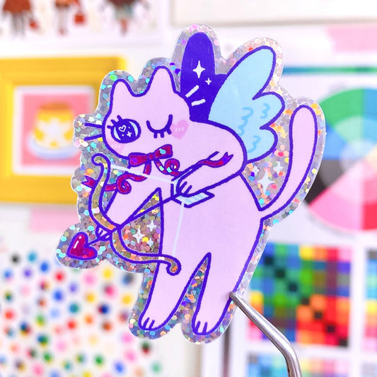 Cupid Kuni Sticker