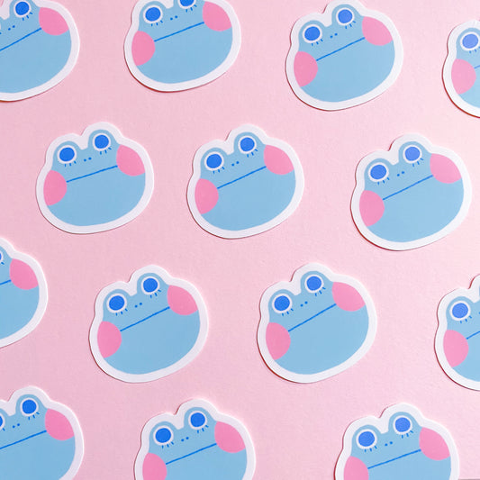 Eyelash Froggy Sticker