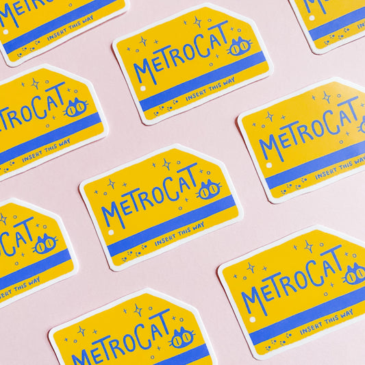 Metrocat Sticker