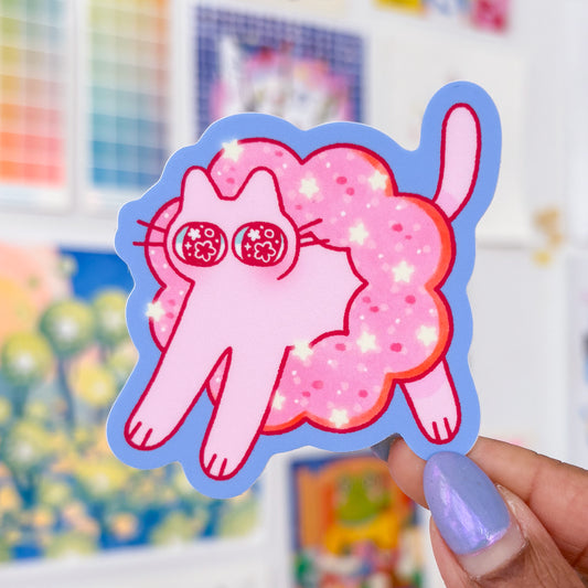 Mochi Donut Cat Sticker