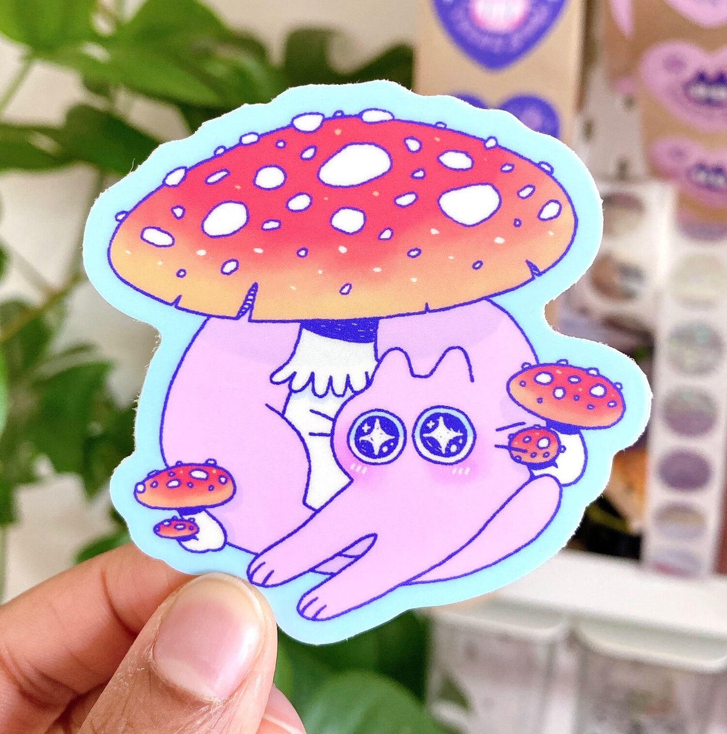 Mushroom Kuni Sticker