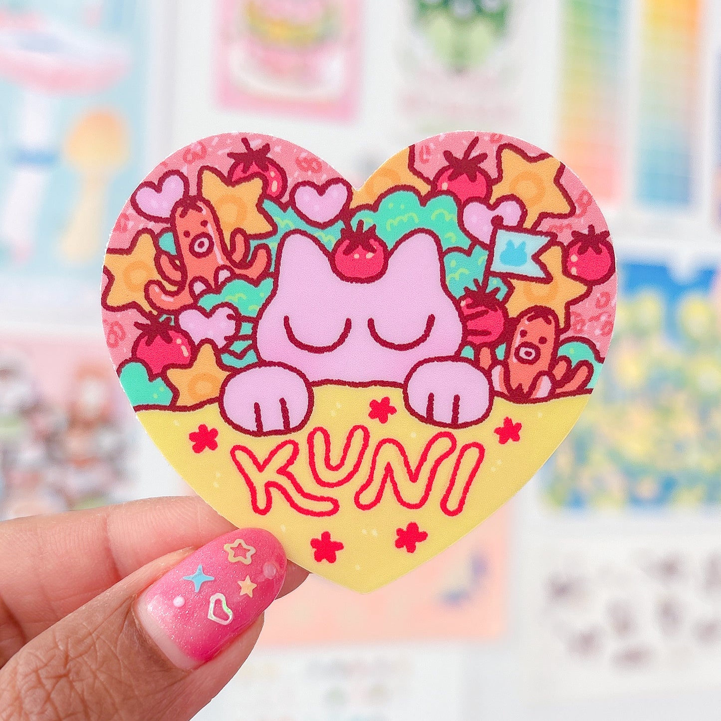 Omurice Kuni Sticker