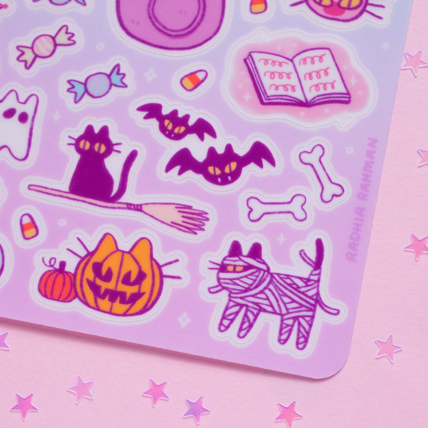 Pastel Spooky Sticker Sheet