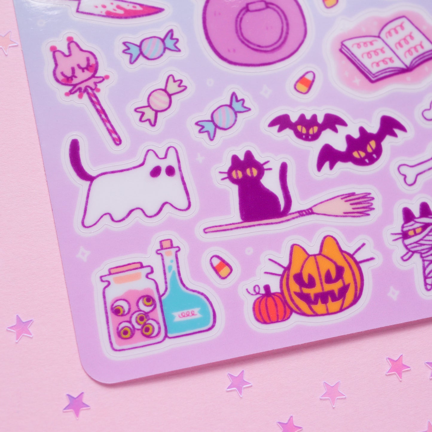 Pastel Spooky Sticker Sheet