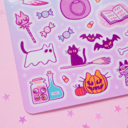 Pastel Spooky Sticker Sheet