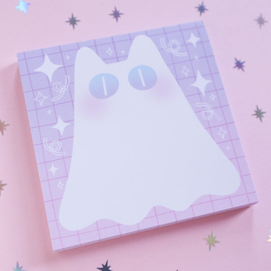 Ghostie Cat Notepad