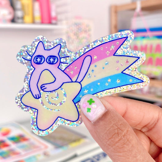 Shooting Star Kuni Sticker